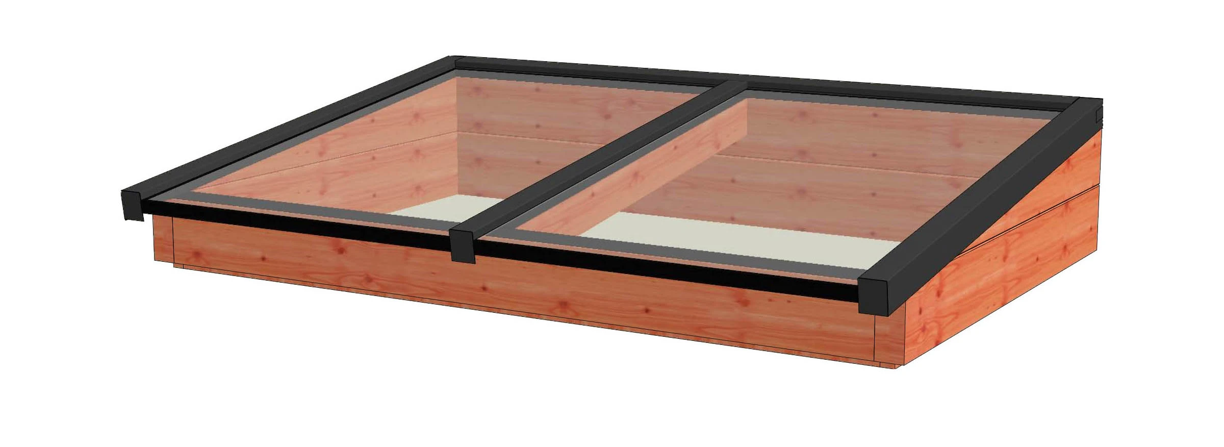 Trendhout Lichtstraat Lessenaar - Lengte 200 cm - Afbeelding 2